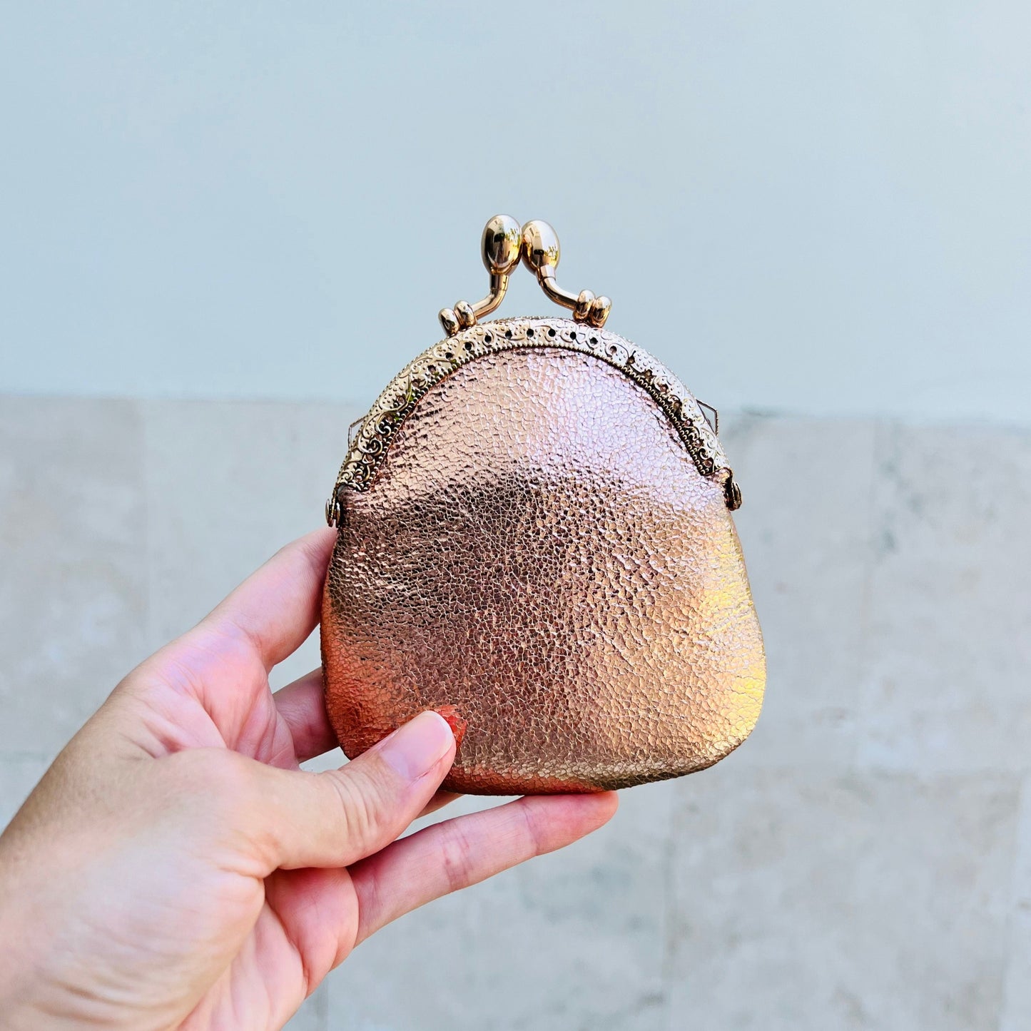 Coin purse - Disco pink
