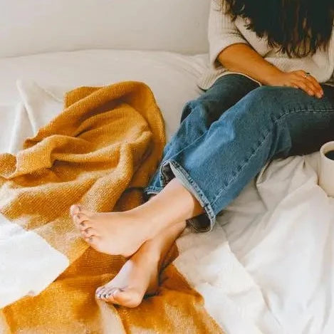 Throw Blanket - Golden