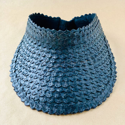 Rattan Sun Visor in Black