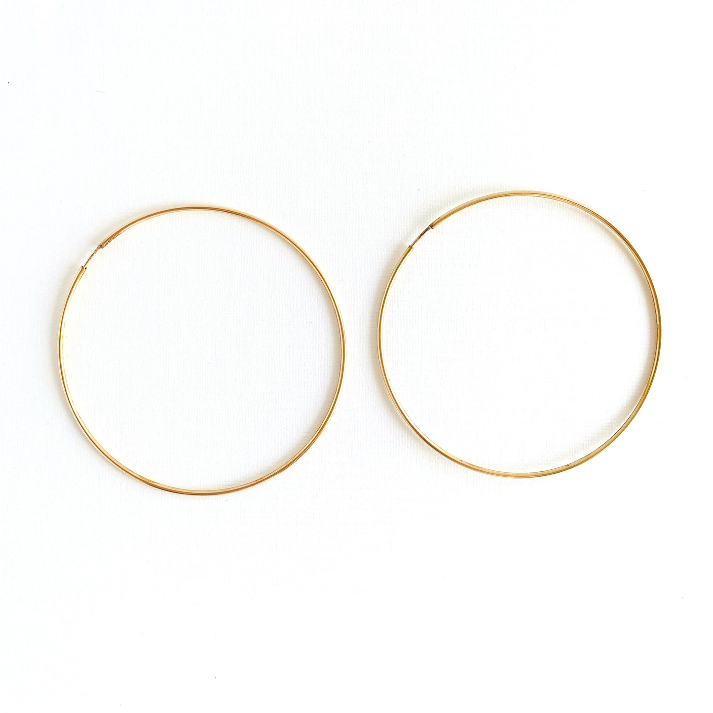 Infinity Gold Hoops